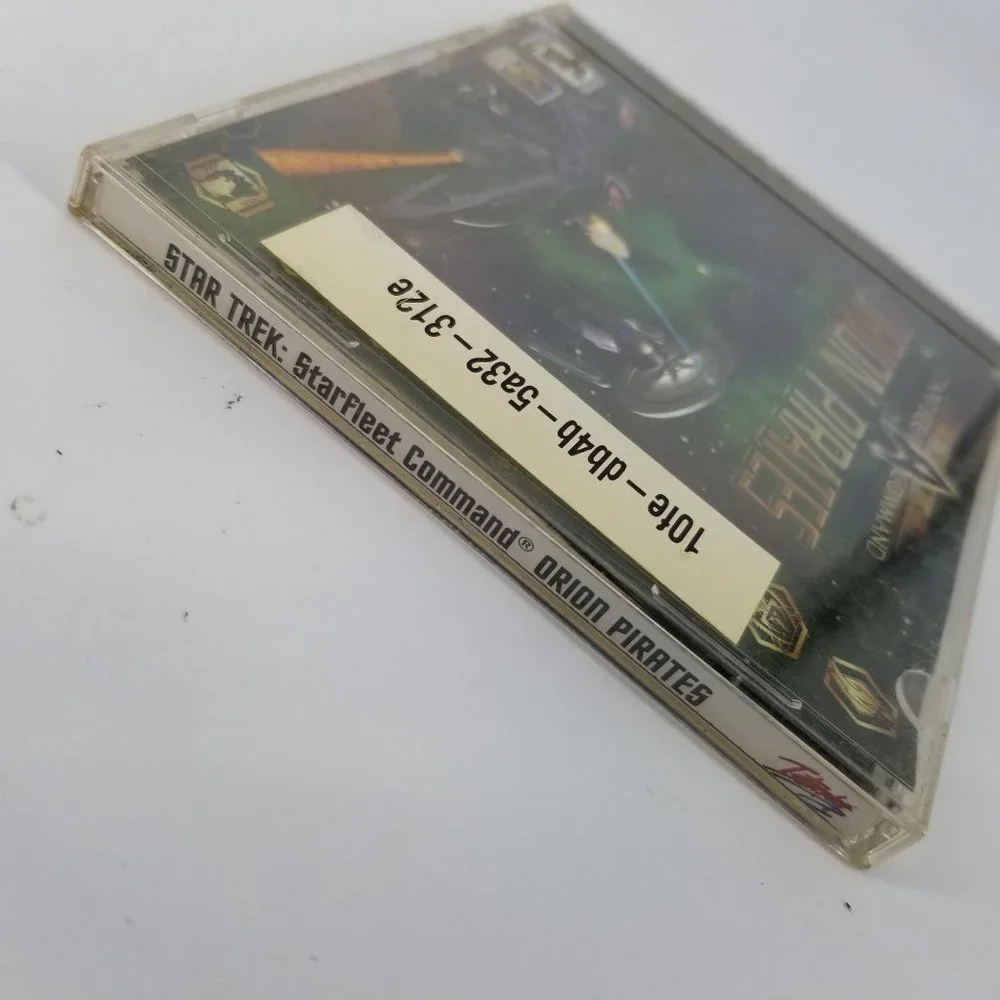 Star Trek StarFleet Command Orion Pirates Expansion PC CD Rom Game Windows 2001